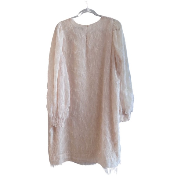 NWT Summum Woman Cream Ivory Fluffy Dress Size 40 (US Large) - Picture 2 of 3